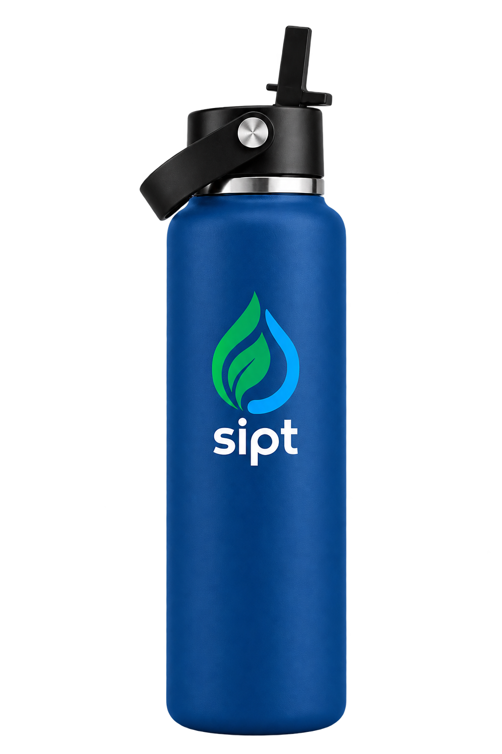 Blue 24 oz water bottle